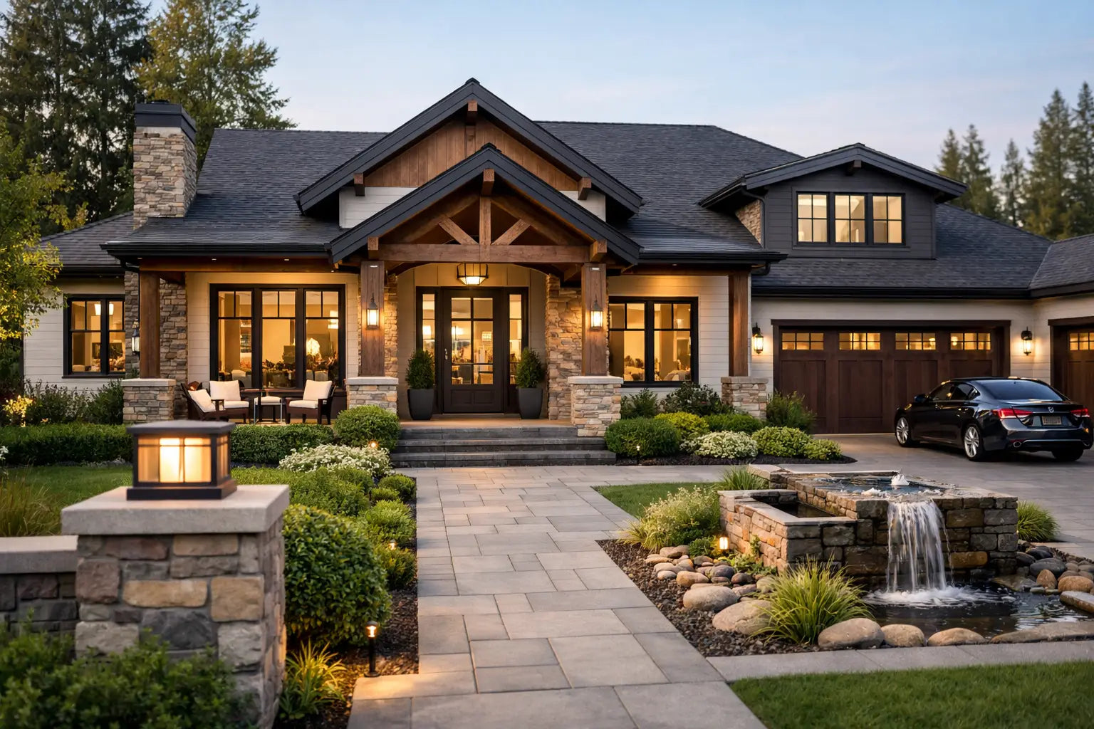 Top Curb Appeal Features for a Custom Home