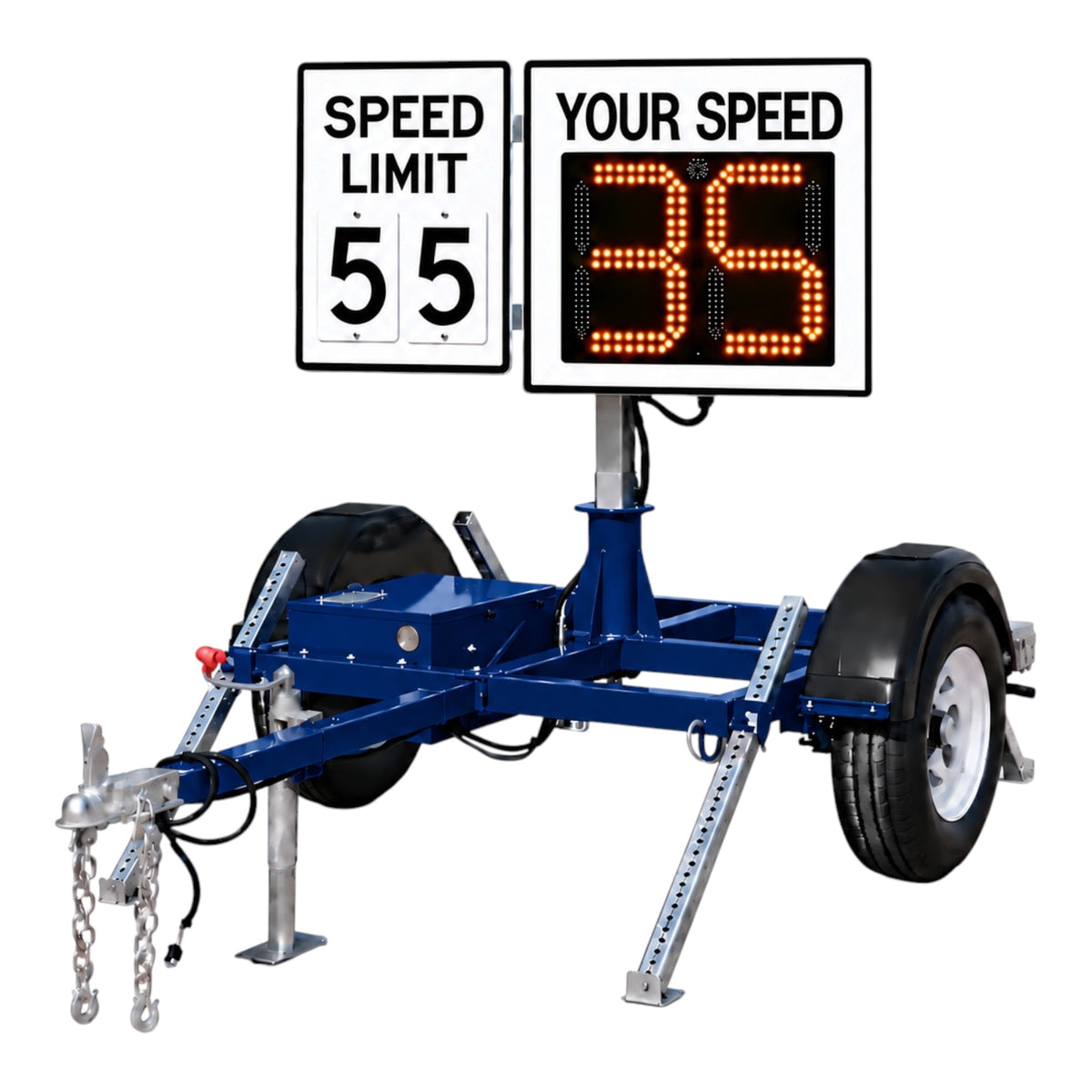 Winstar CT-400 Compact Speed Radar Trailer
