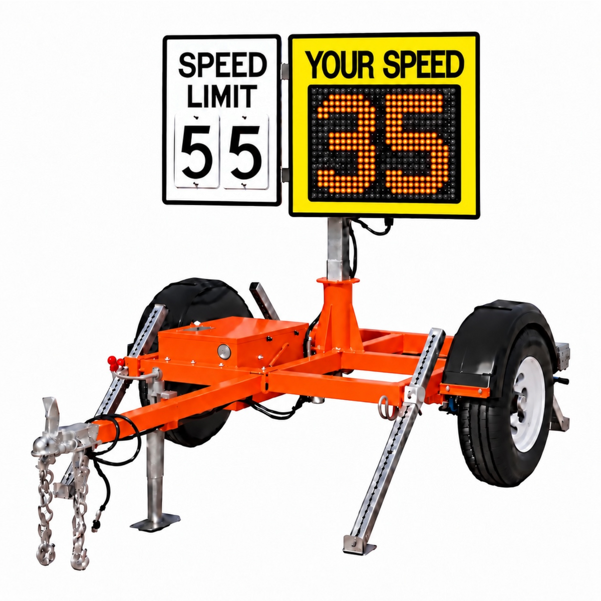 Winstar CT-400M Compact Speed Radar Trailer