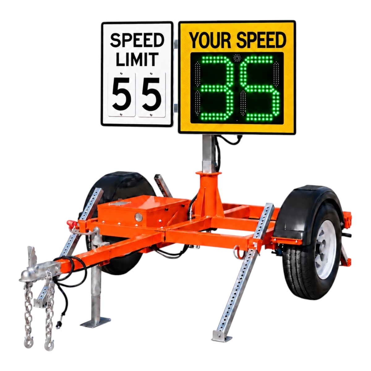 Winstar CT-400 Compact Speed Radar Trailer