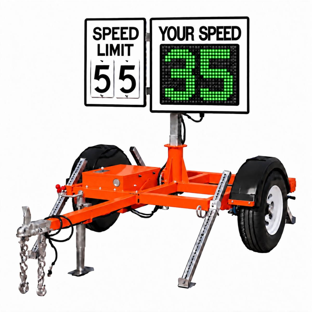 Winstar CT-400M Compact Speed Radar Trailer