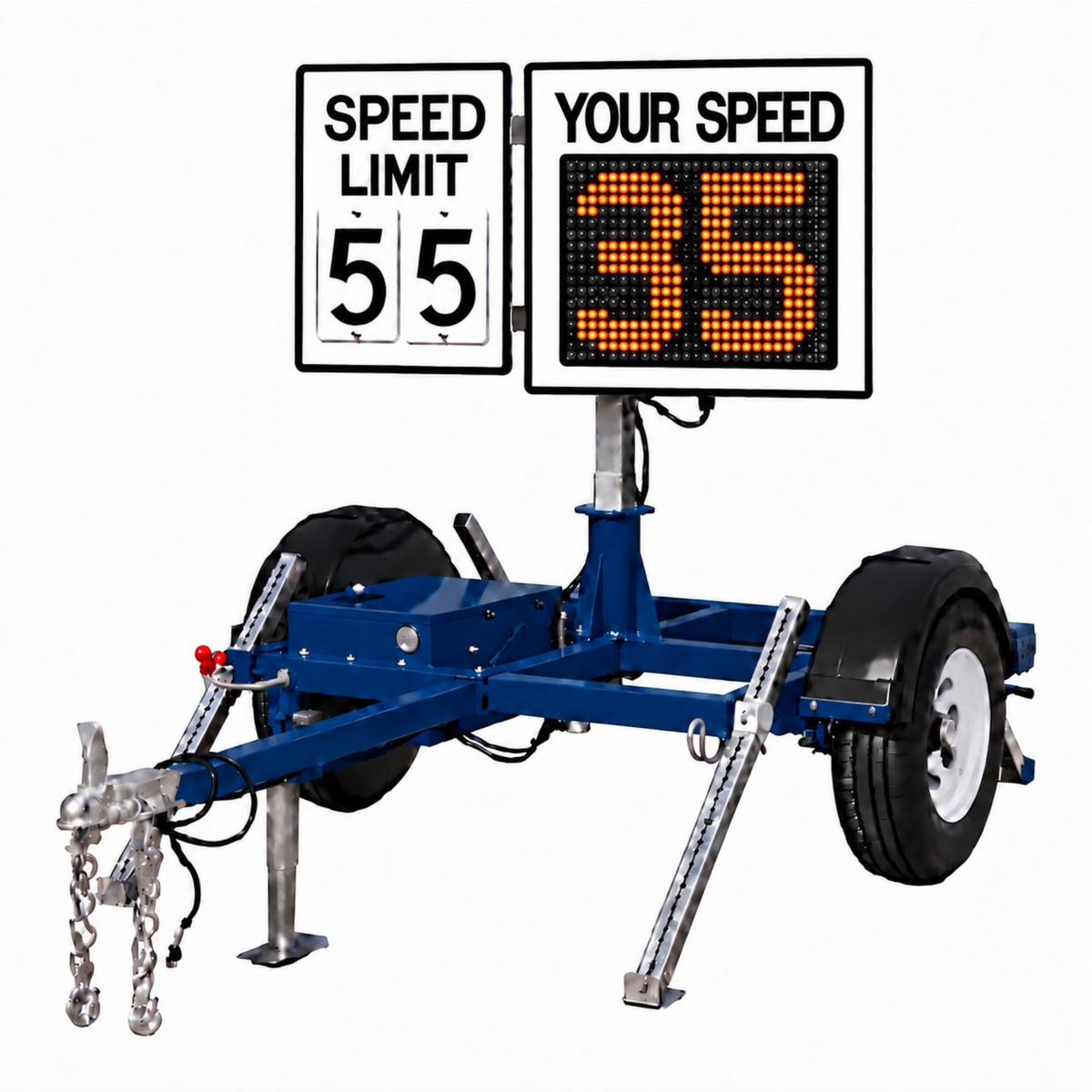 Winstar CT-400M Compact Speed Radar Trailer
