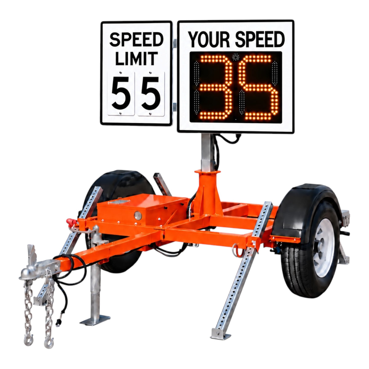 Winstar CT-400 Compact Speed Radar Trailer