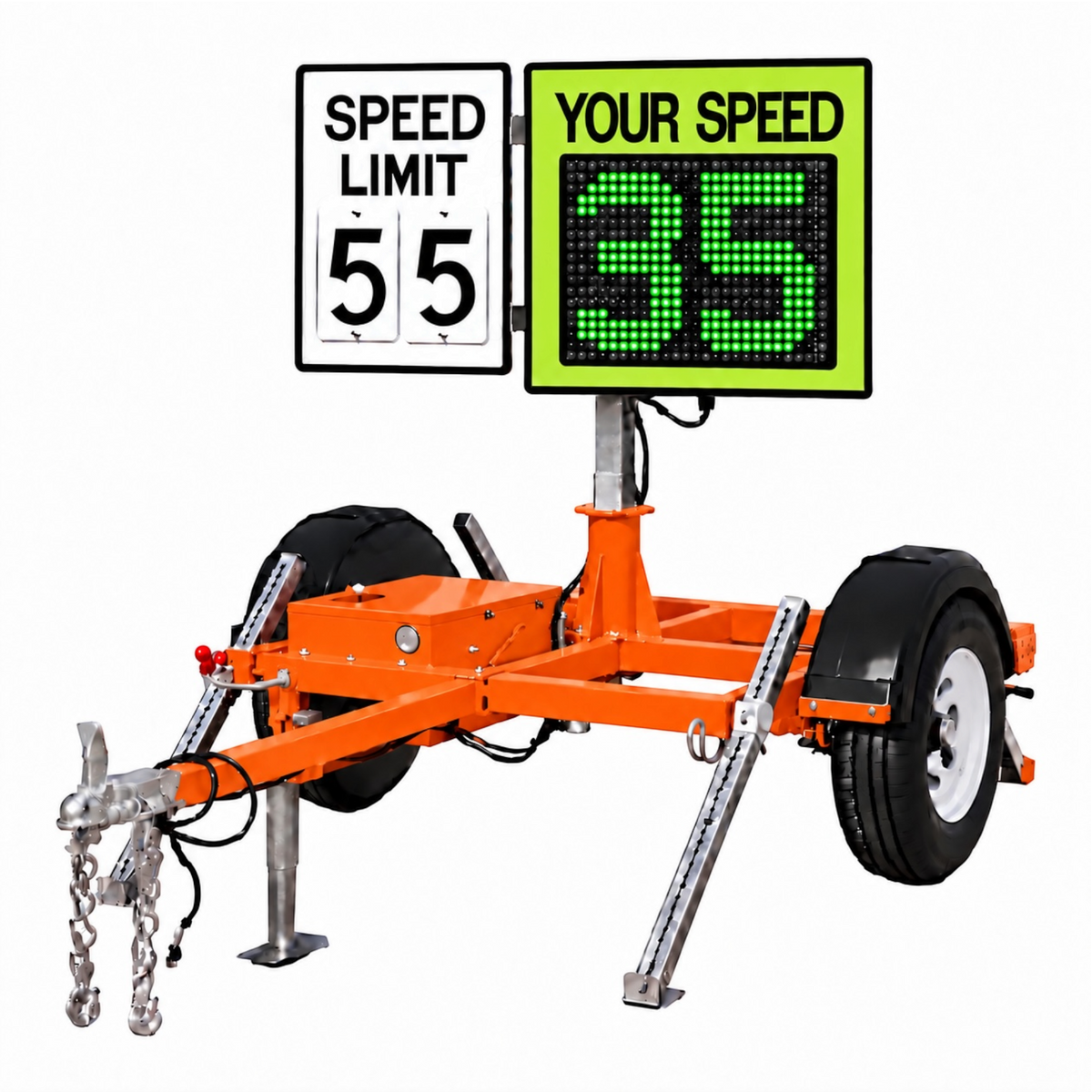 Winstar CT-400M Compact Speed Radar Trailer