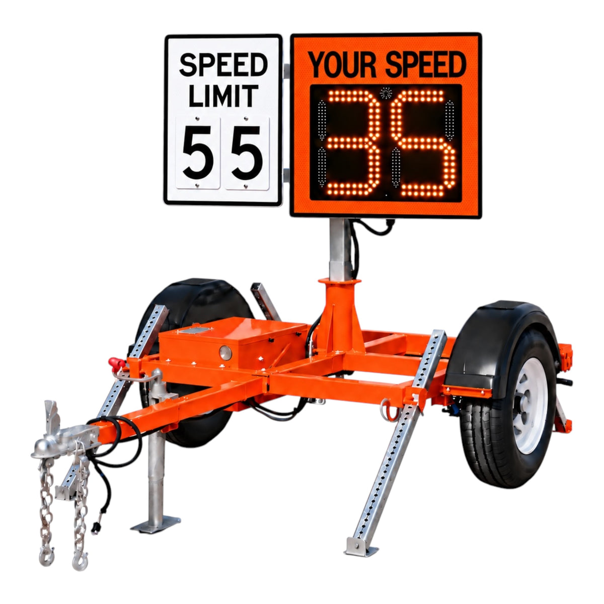 Winstar CT-400 Compact Speed Radar Trailer
