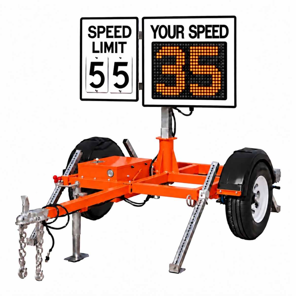 Winstar CT-400M Compact Speed Radar Trailer