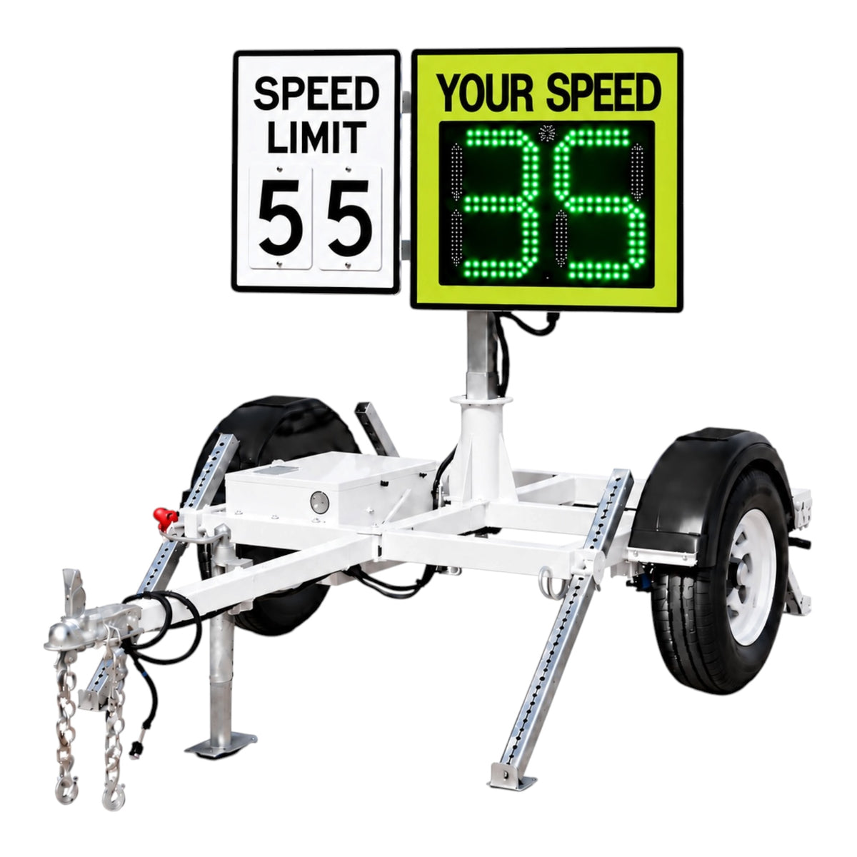 Winstar CT-400 Compact Speed Radar Trailer