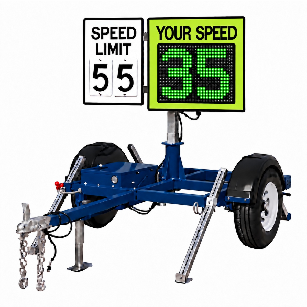 Winstar CT-400M Compact Speed Radar Trailer