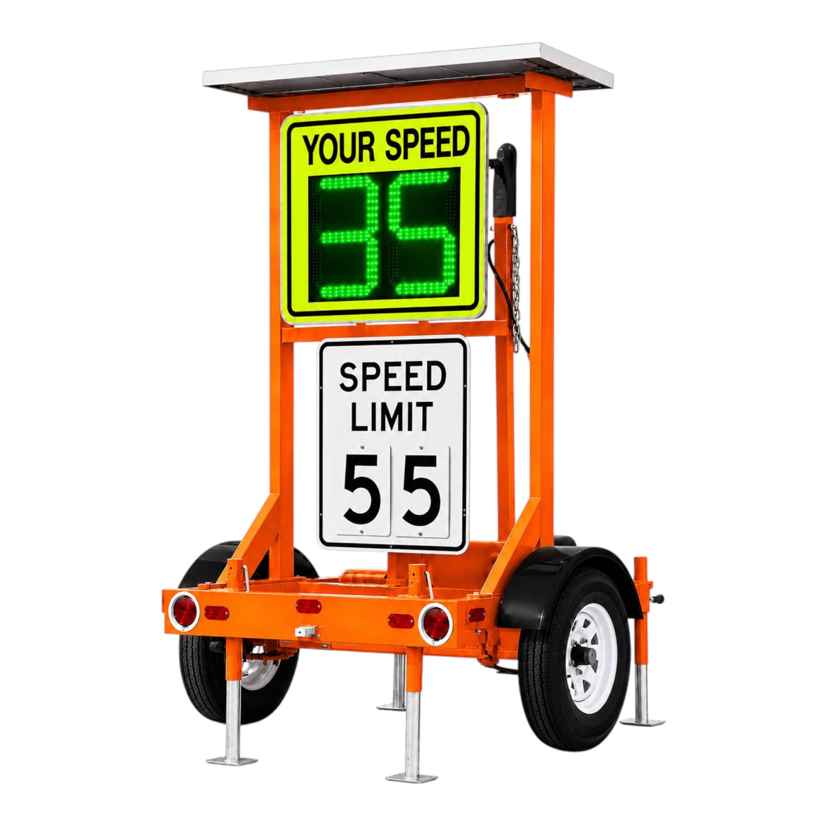 Winstar ST-400 Full-Height Speed Radar Trailer