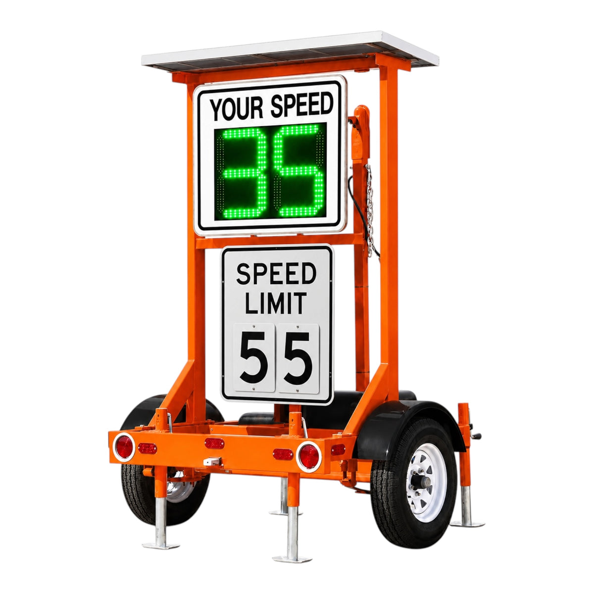 Winstar ST-400 Full-Height Speed Radar Trailer