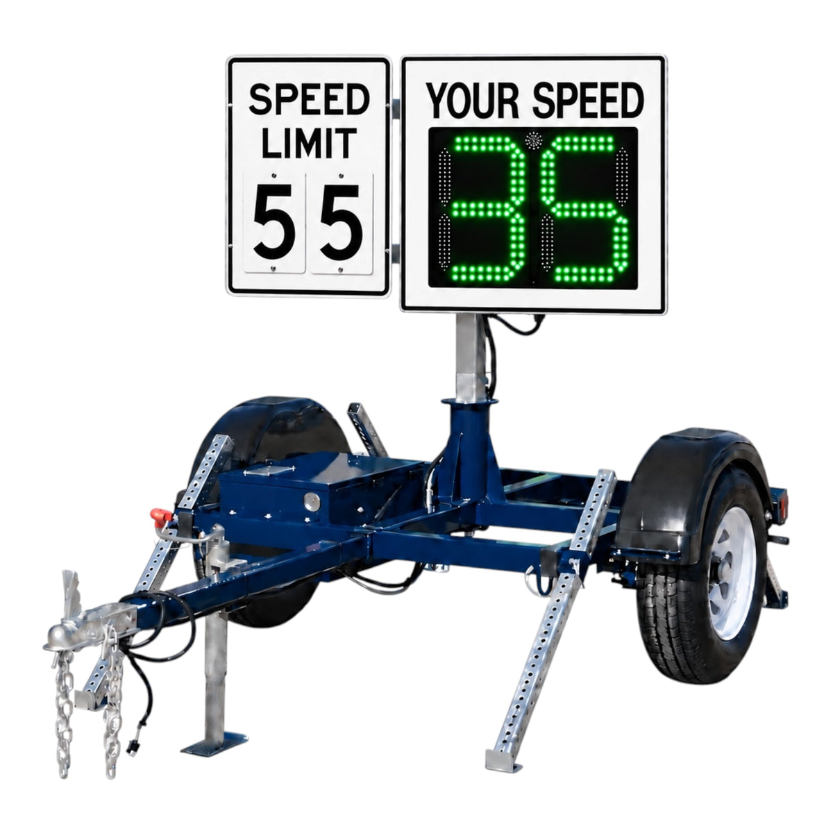 Winstar CT-400 Compact Speed Radar Trailer