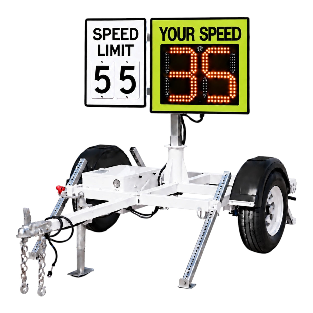 Winstar CT-400 Compact Speed Radar Trailer