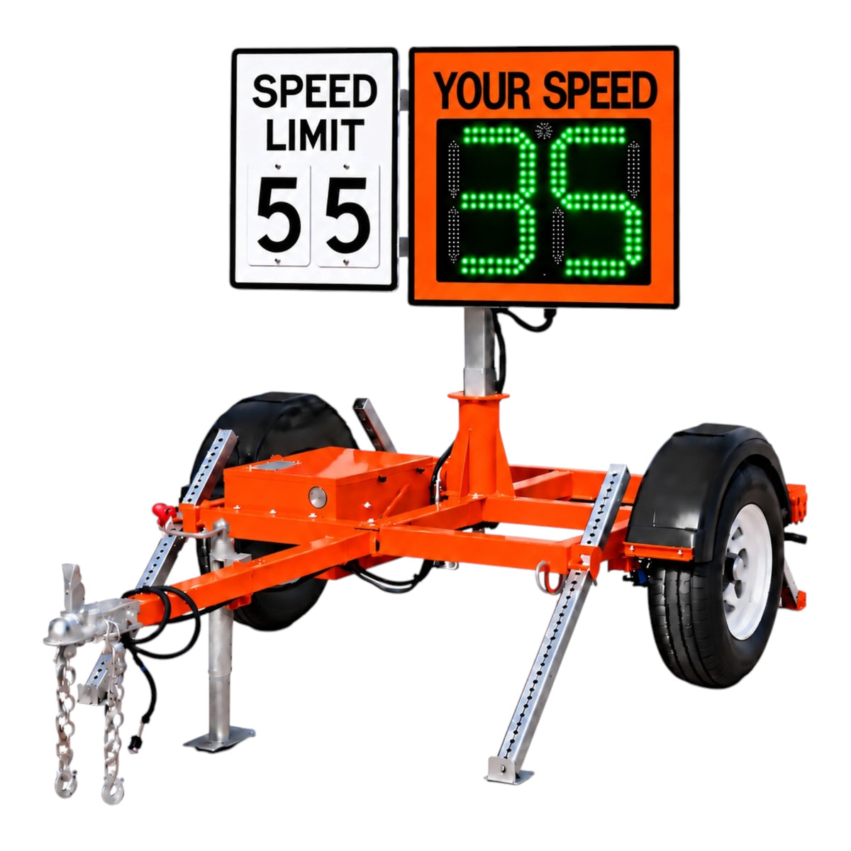 Winstar CT-400 Compact Speed Radar Trailer