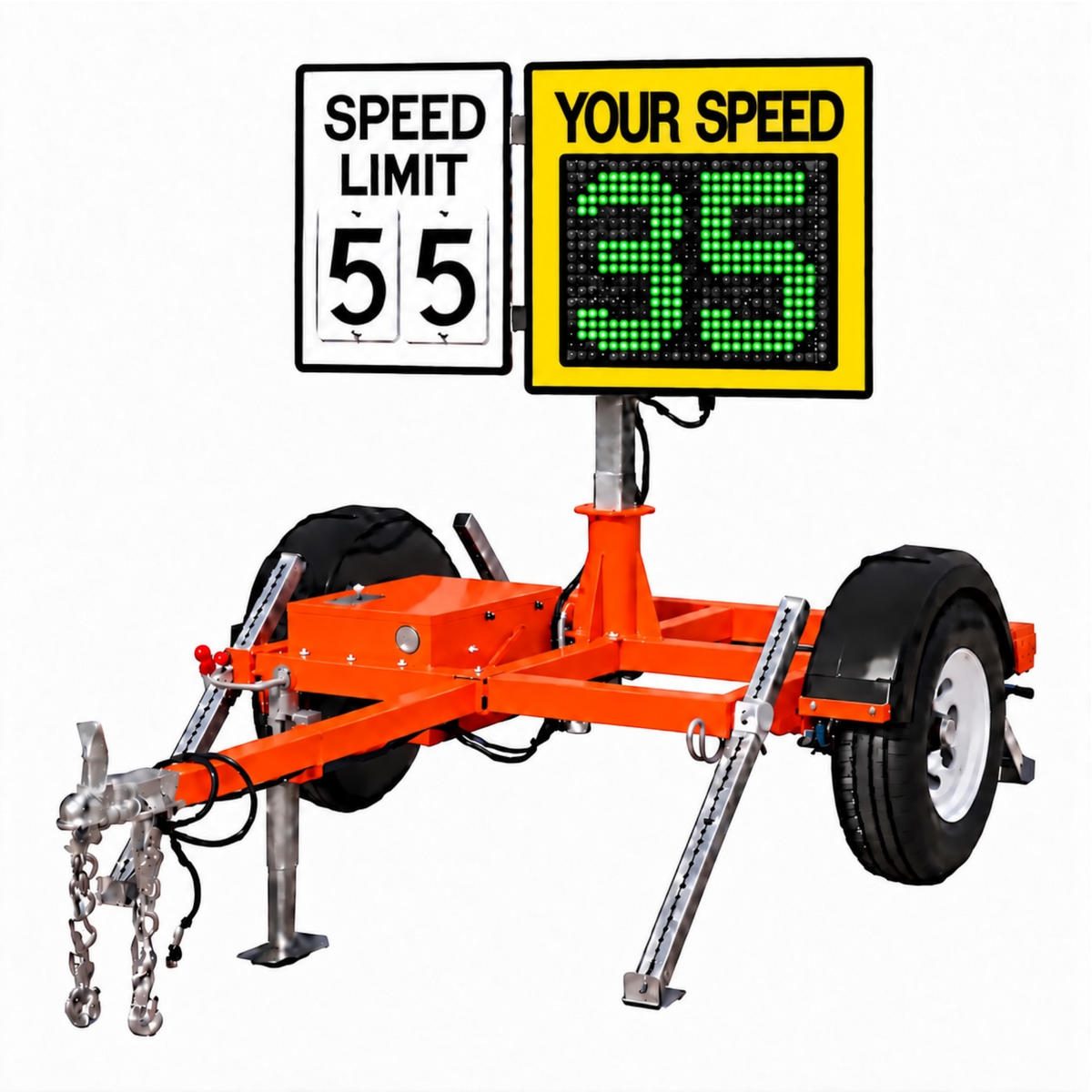 Winstar CT-400M Compact Speed Radar Trailer