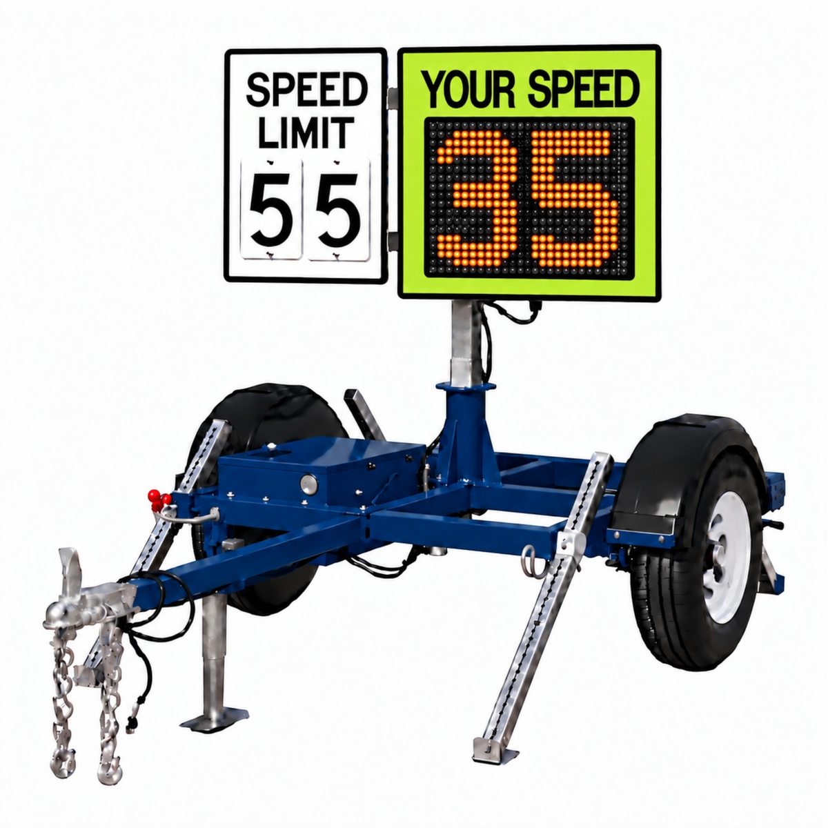 Winstar CT-400M Compact Speed Radar Trailer