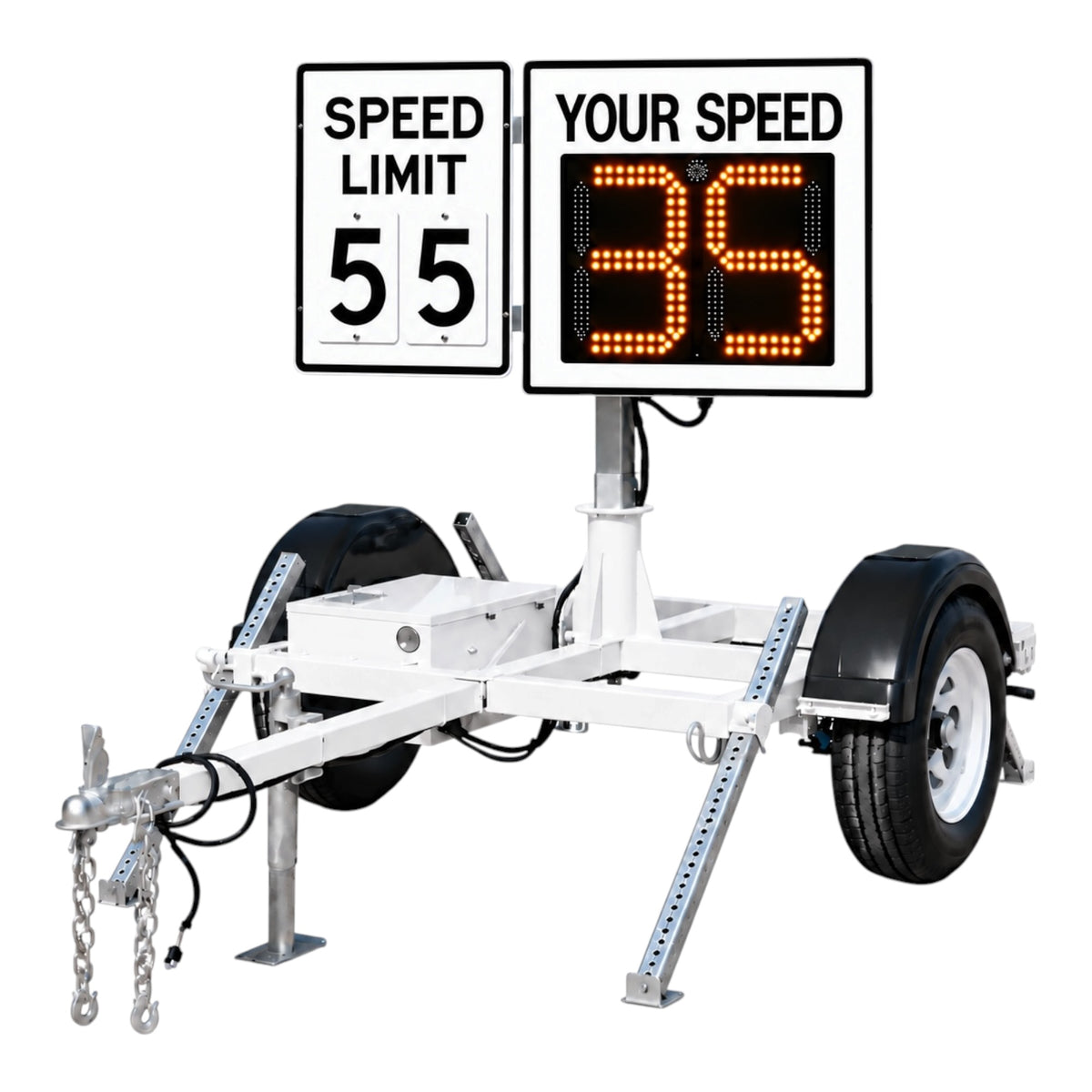 Winstar CT-400 Compact Speed Radar Trailer