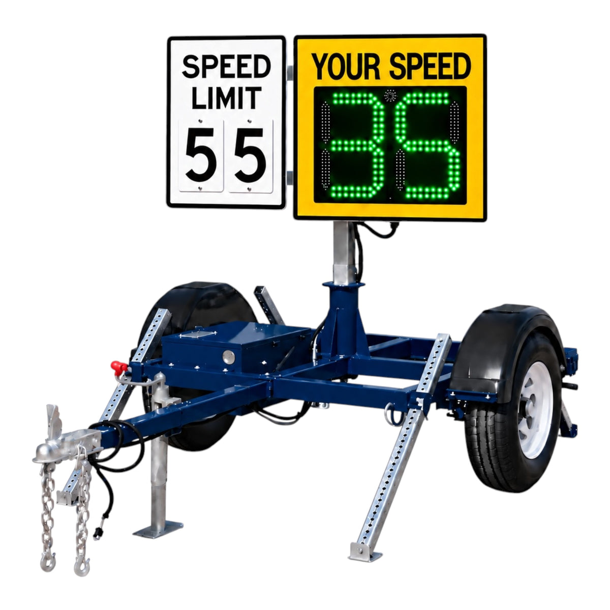 Winstar CT-400 Compact Speed Radar Trailer
