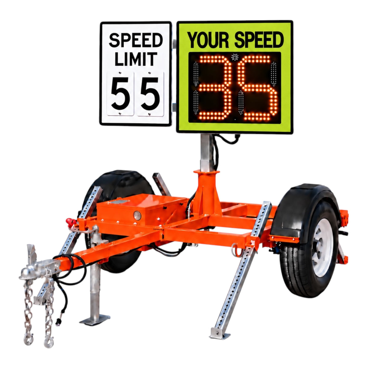 Winstar CT-400 Compact Speed Radar Trailer