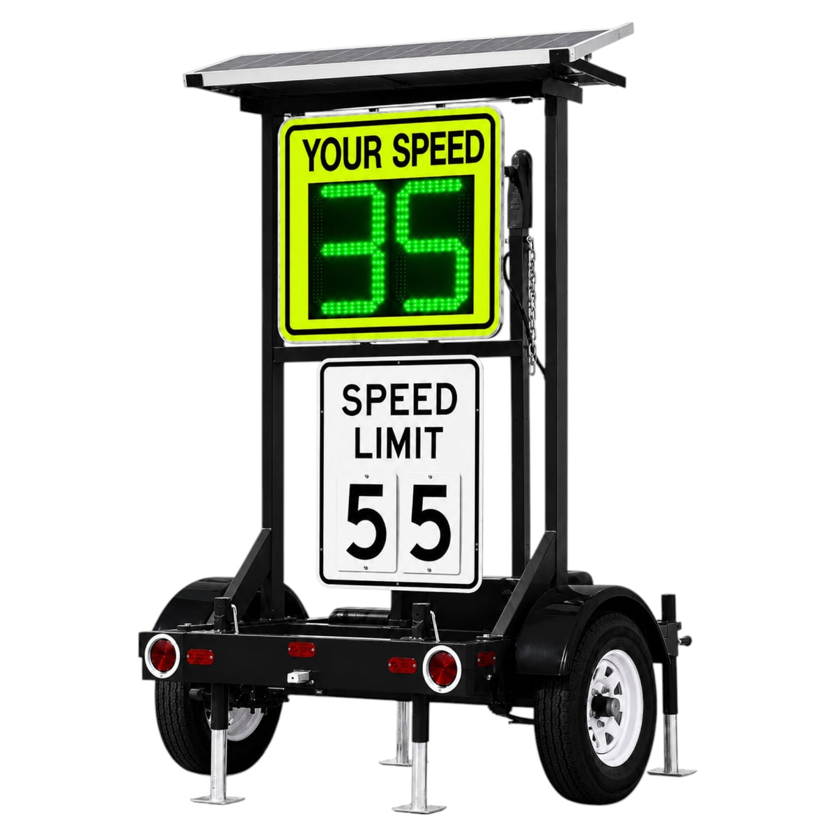 Winstar ST-400 Full-Height Speed Radar Trailer