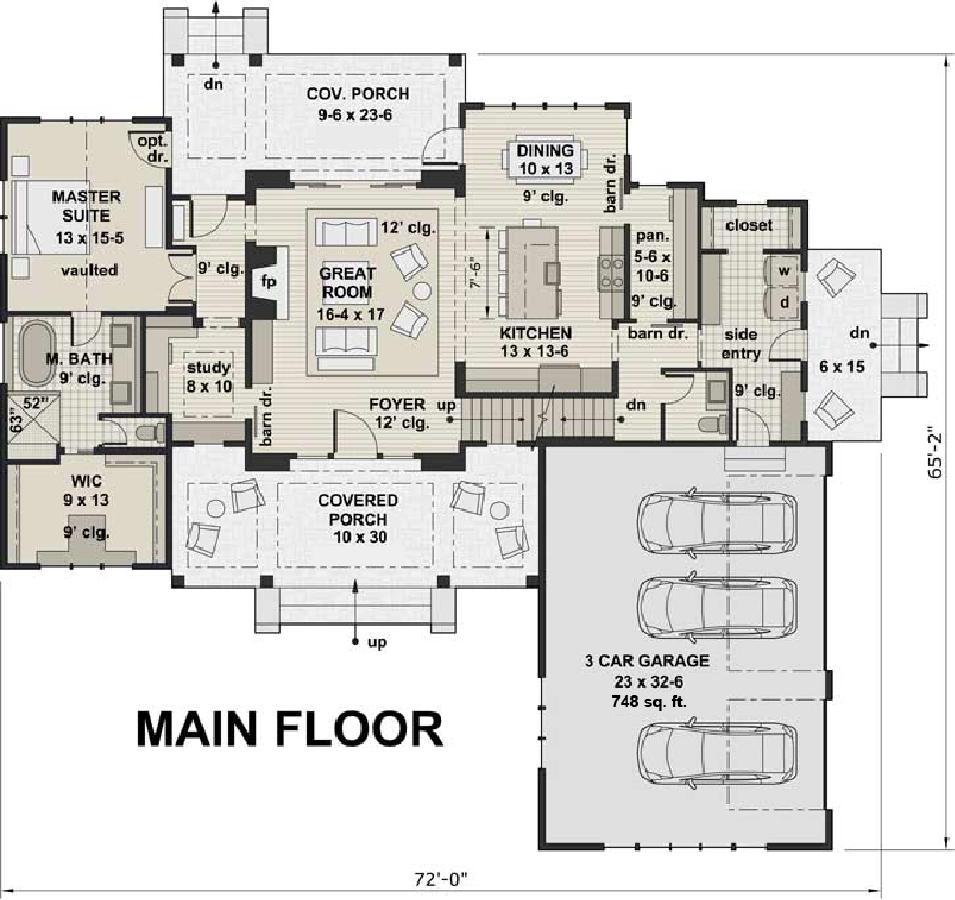 Ashbourne | 4 Bed | 2.5 Bath | 2528 SF