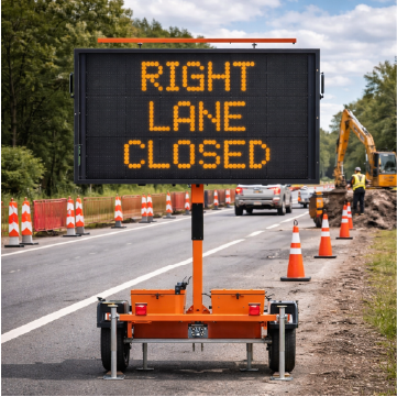 Winstar WRS-300M Mid-Size Matrix Portable Changeable Message Sign