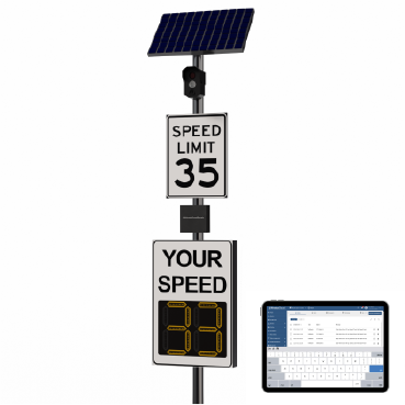 Winstar Municipal Speed Radar LPR Camera System
