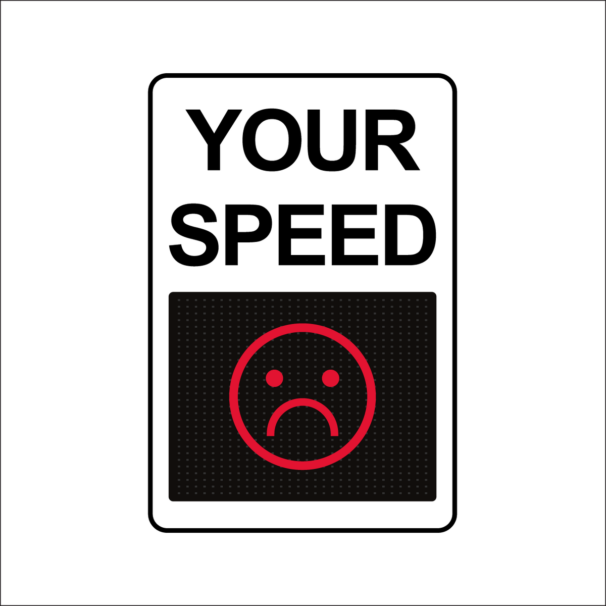 Winstar 15M Digital Radar Speed Sign 24" x 36" (26.5" Matrix LED Display)