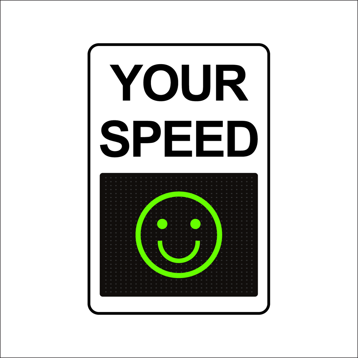 Winstar 15M Digital Radar Speed Sign 24" x 36" (26.5" Matrix LED Display)