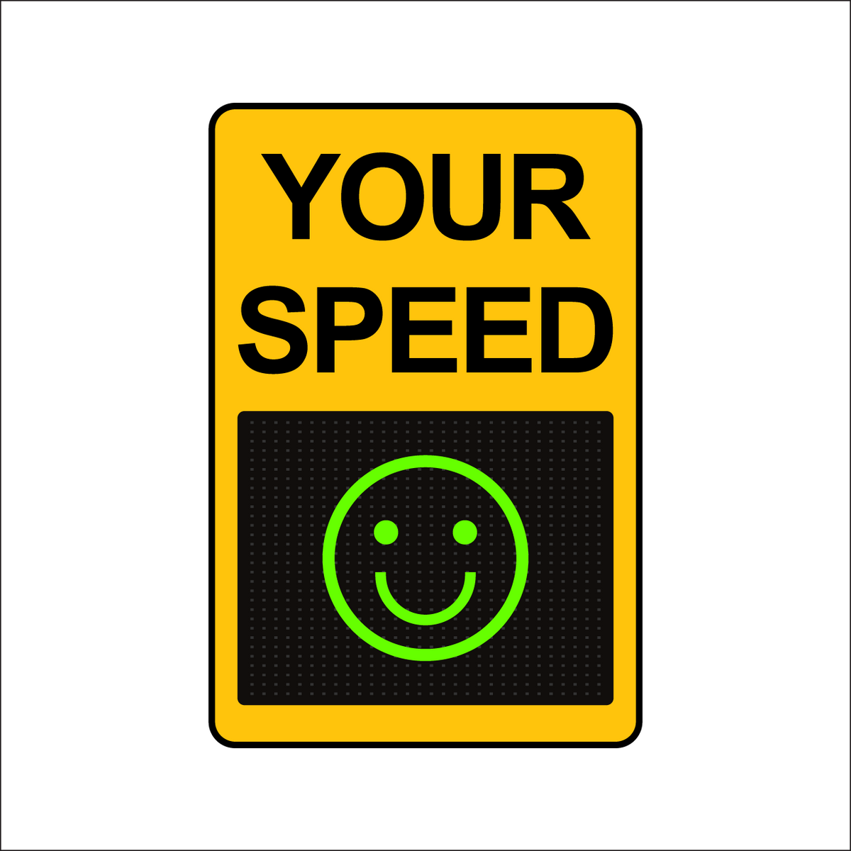 Winstar 15M Digital Radar Speed Sign 24" x 36" (26.5" Matrix LED Display)