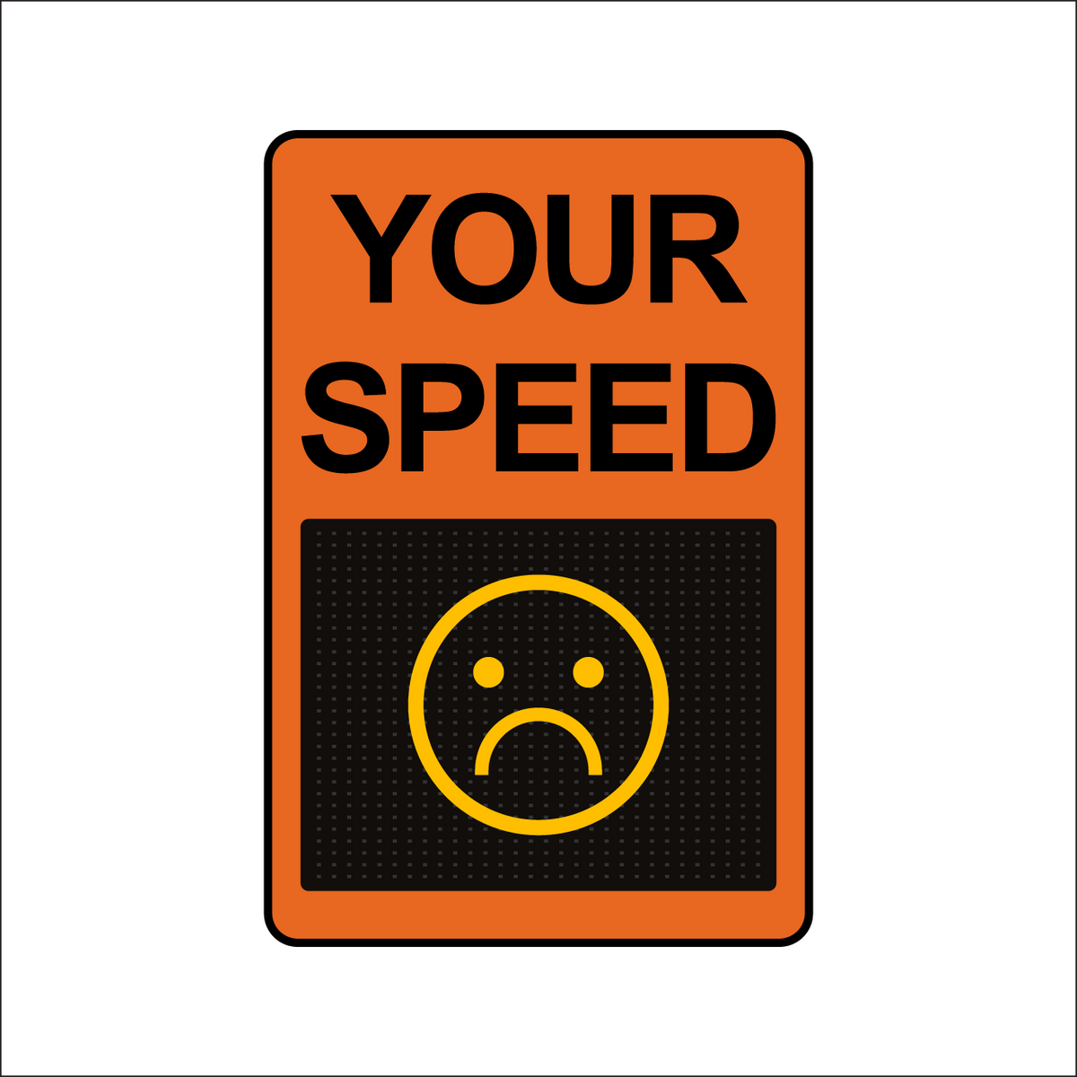 Winstar™ Digital Radar Speed Signs - 26.5" Matrix LED Display