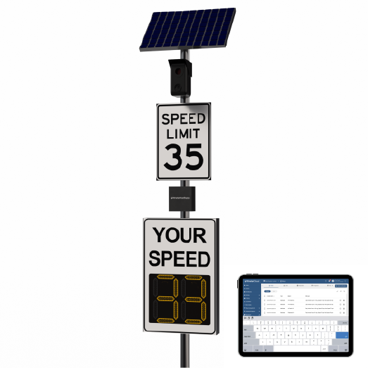 Winstar Municipal Speed Radar LPR Camera System