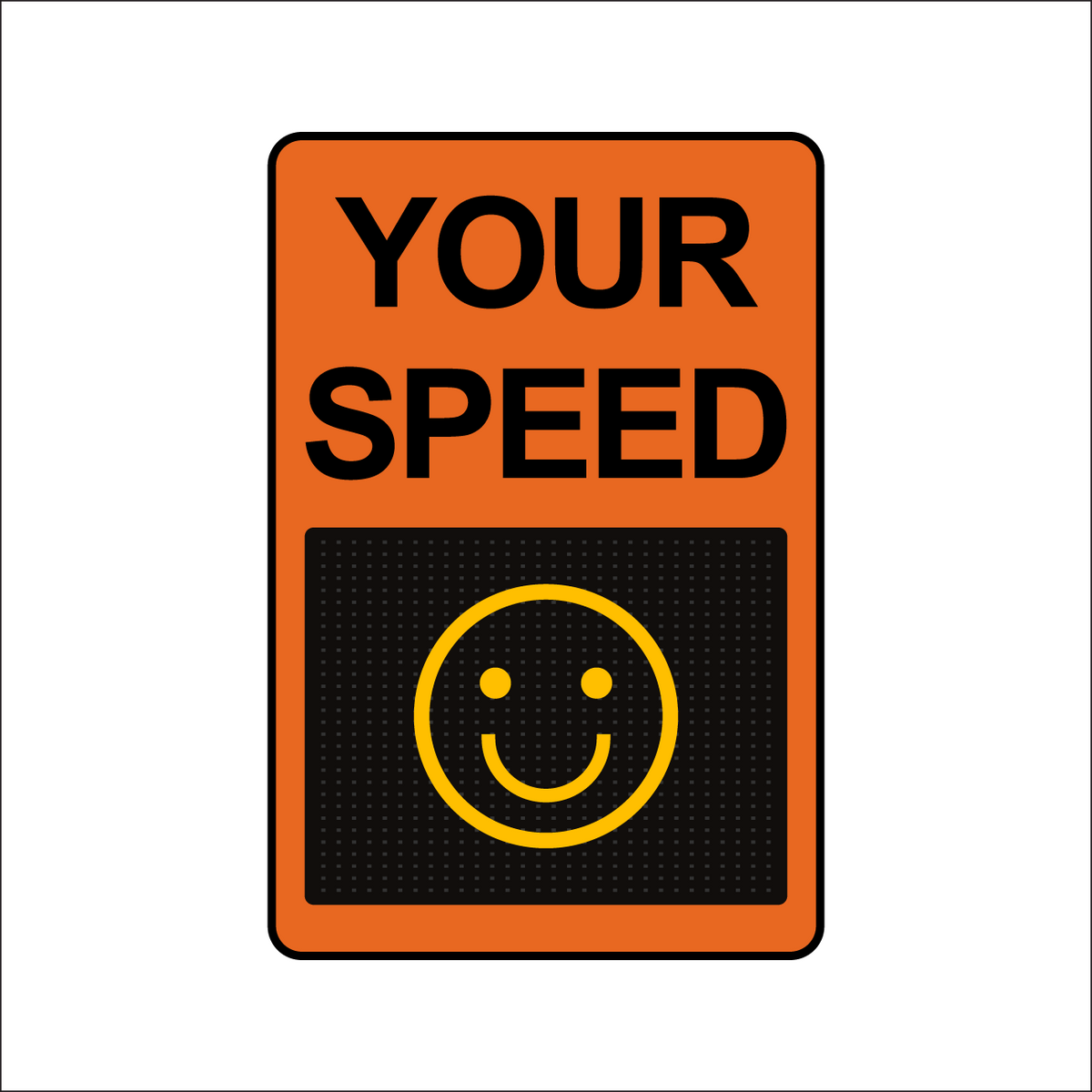 Winstar™ Digital Radar Speed Signs - 26.5" Matrix LED Display