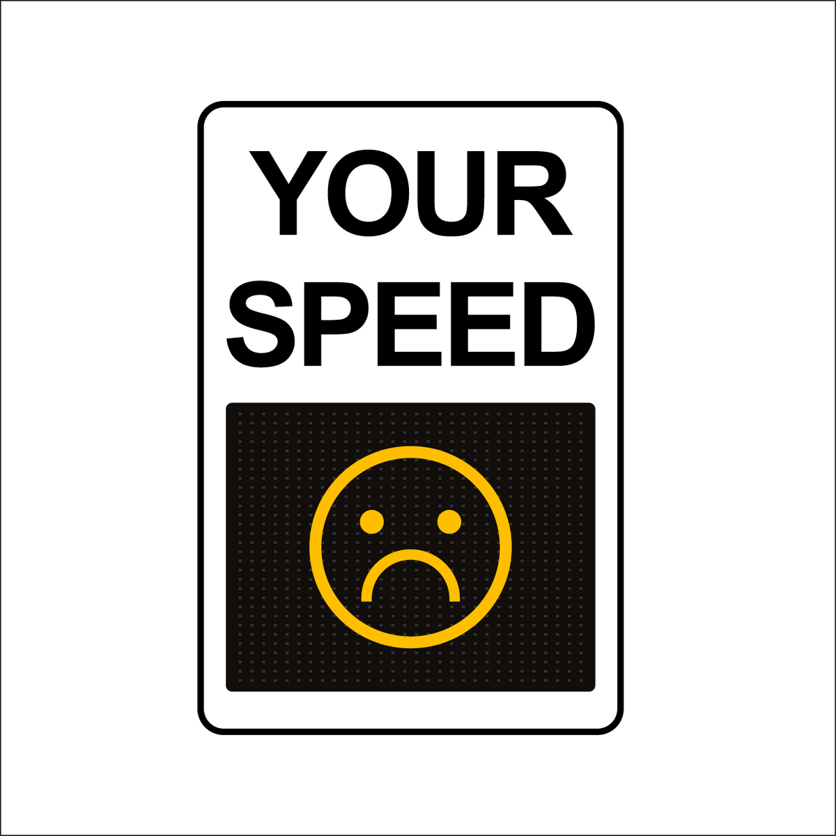 Winstar 15M Digital Radar Speed Sign 24&quot; x 36&quot; (26.5&quot; Matrix LED Display)
