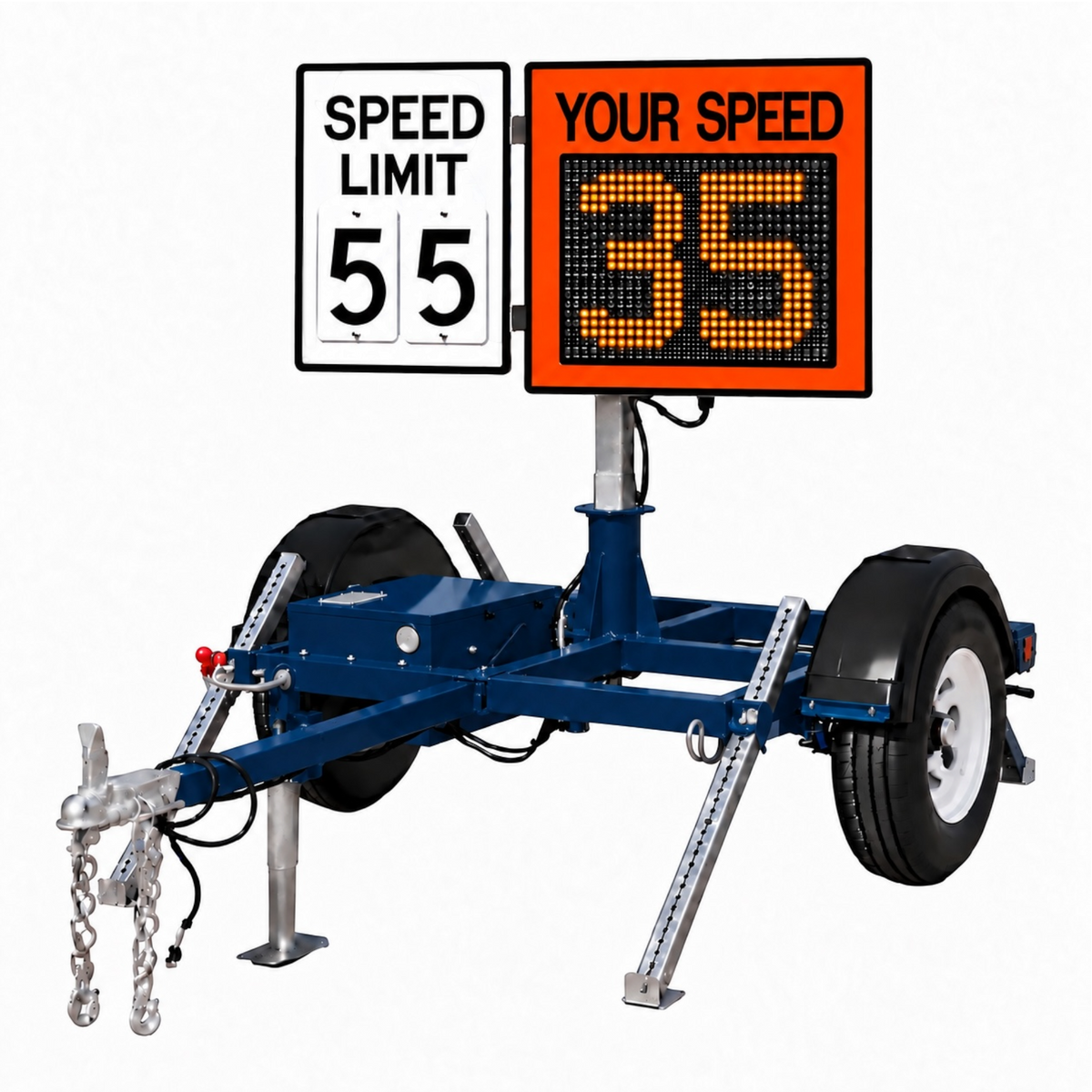 Winstar CT-400M Compact Speed Radar Trailer