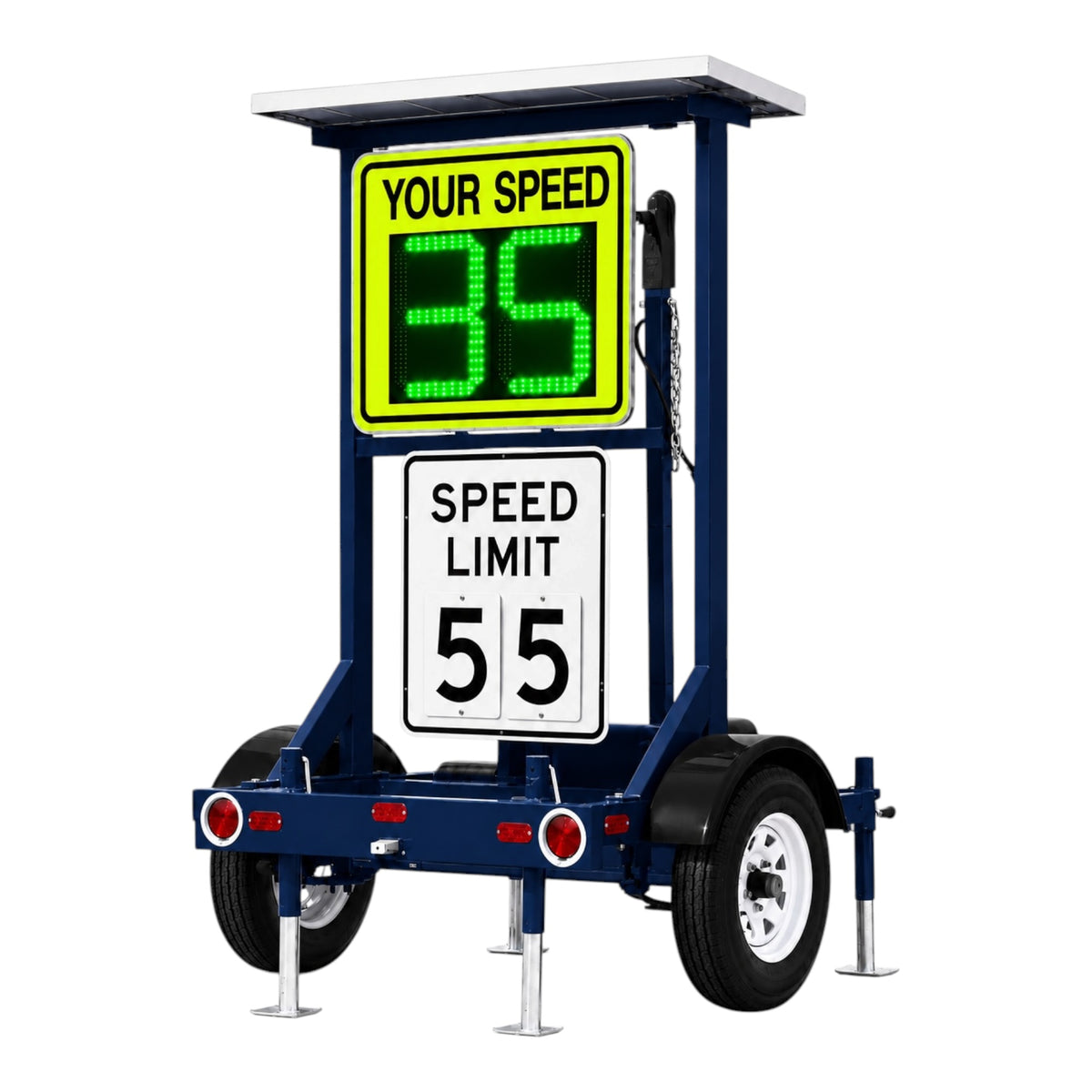Winstar ST-400 Full-Height Speed Radar Trailer