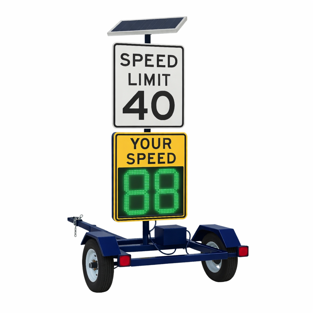 Winstar ST-400M Full-Height Speed Radar Trailer