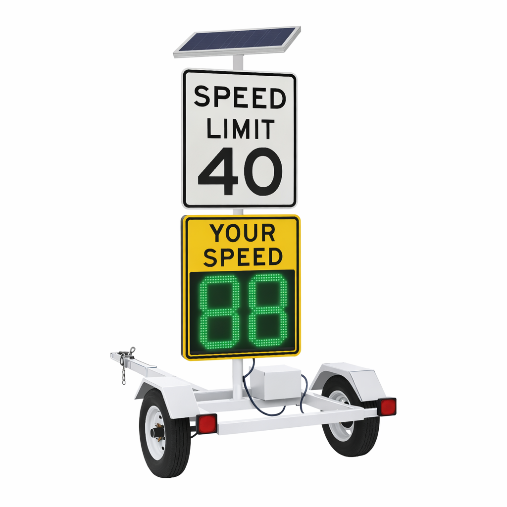 Winstar ST-400M Full-Height Speed Radar Trailer