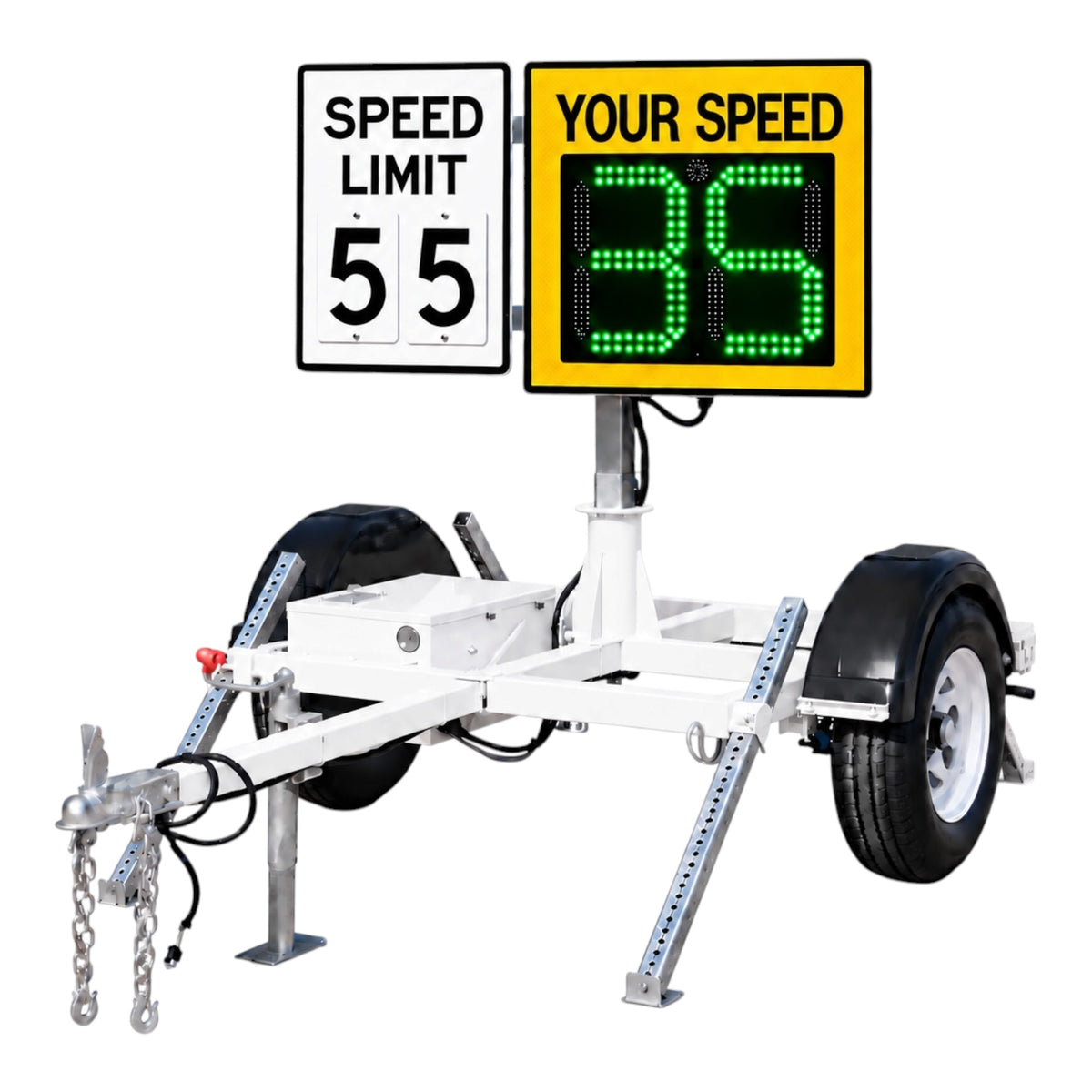 Winstar CT-400 Compact Speed Radar Trailer