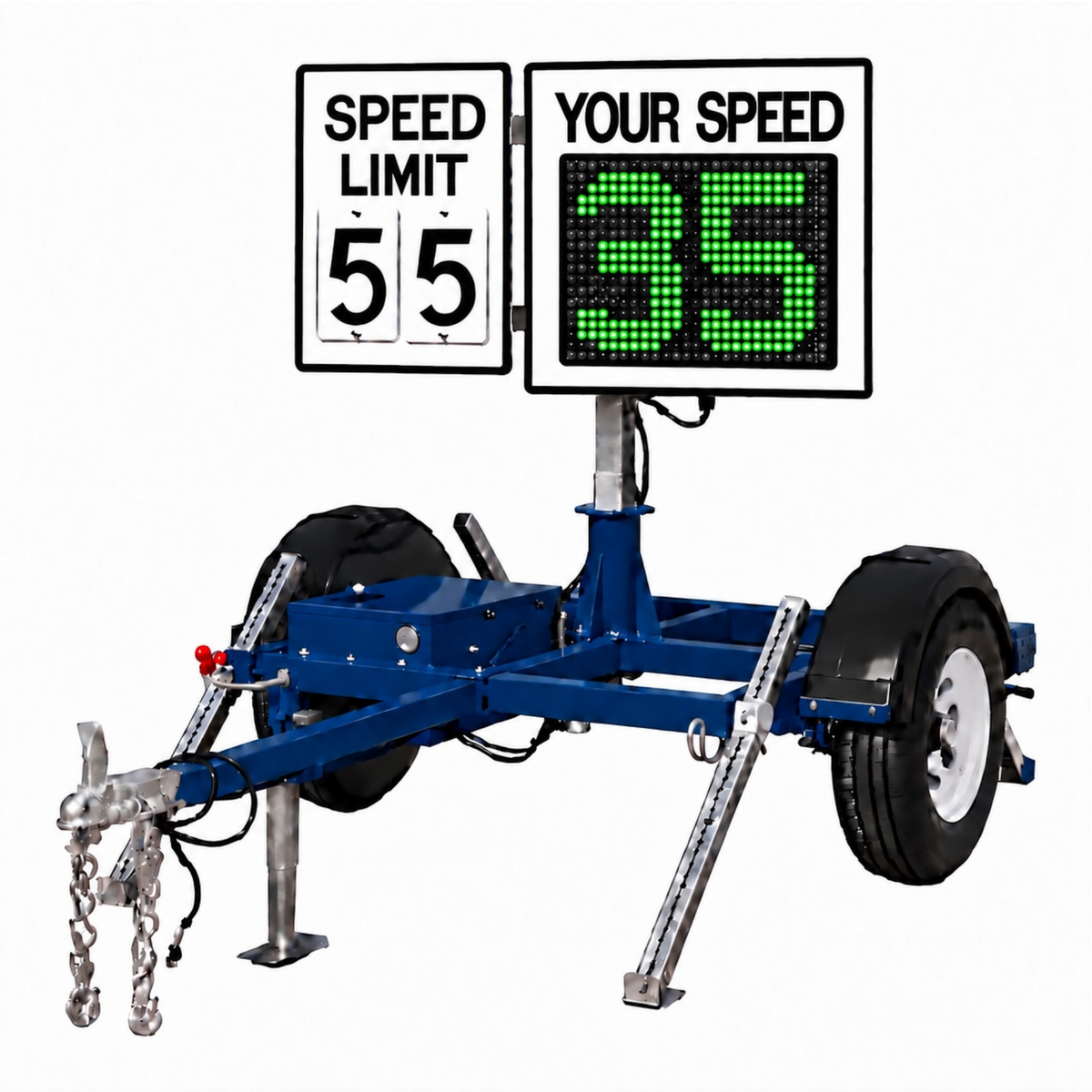 Winstar CT-400M Compact Speed Radar Trailer