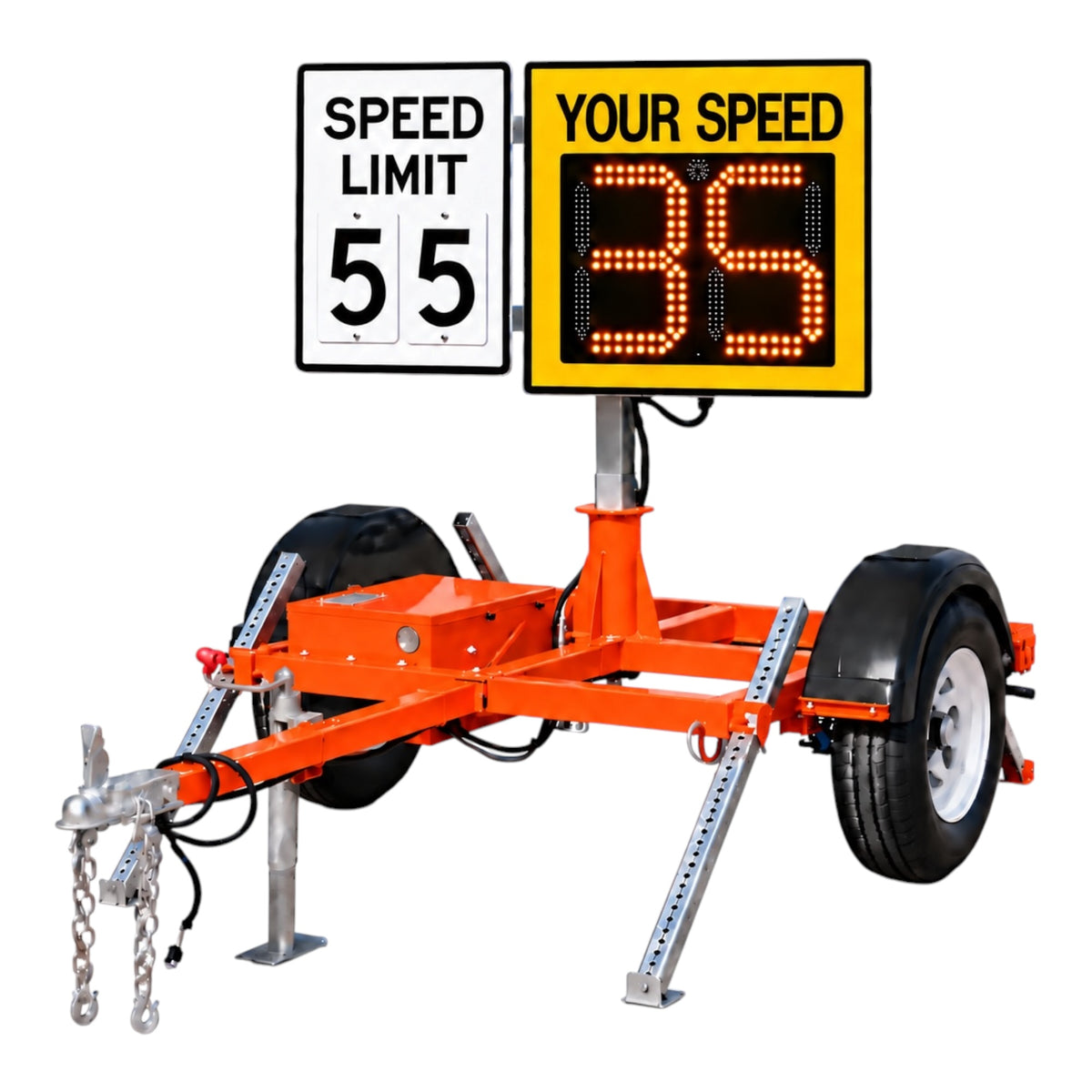 Winstar CT-400 Compact Speed Radar Trailer