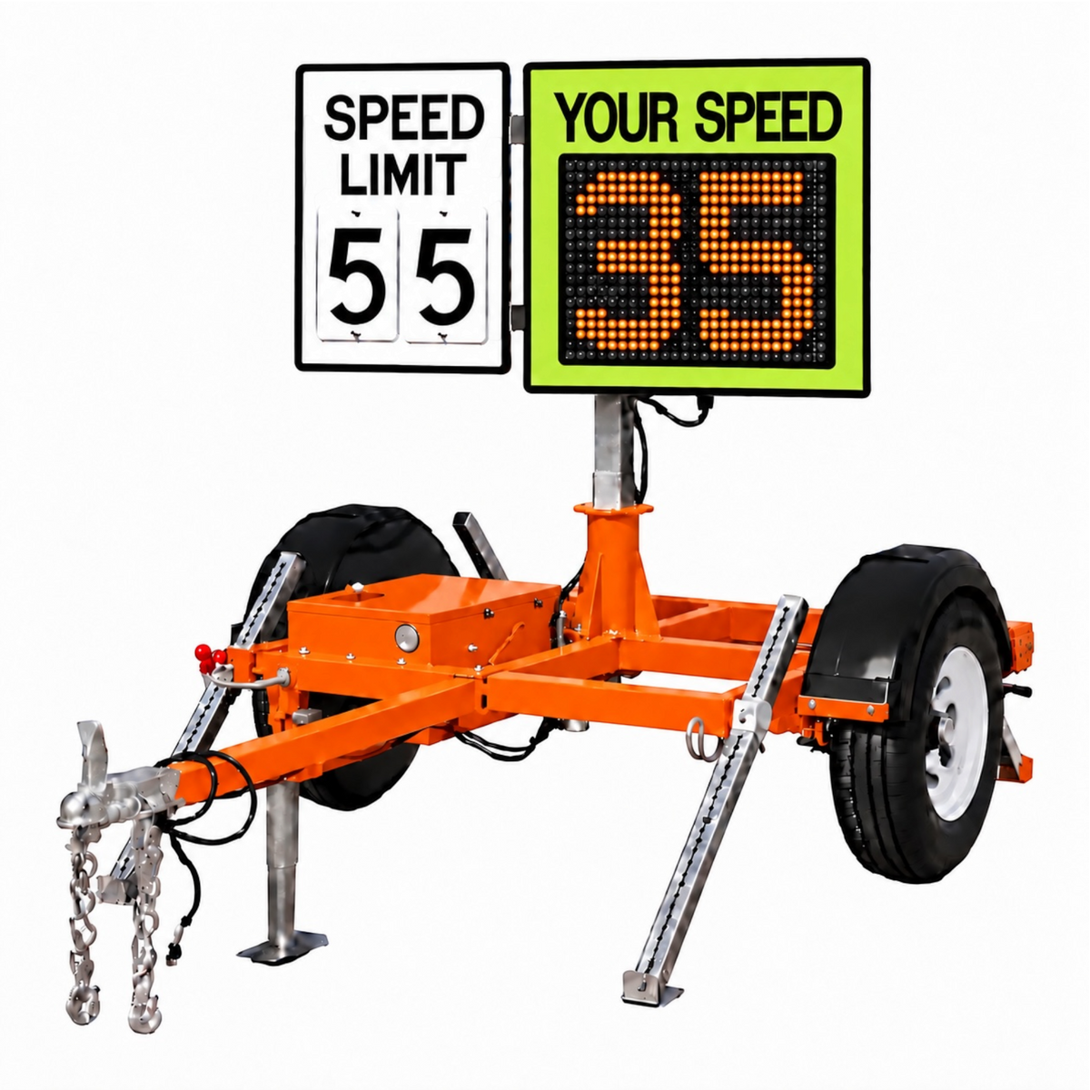 Winstar CT-400M Compact Speed Radar Trailer