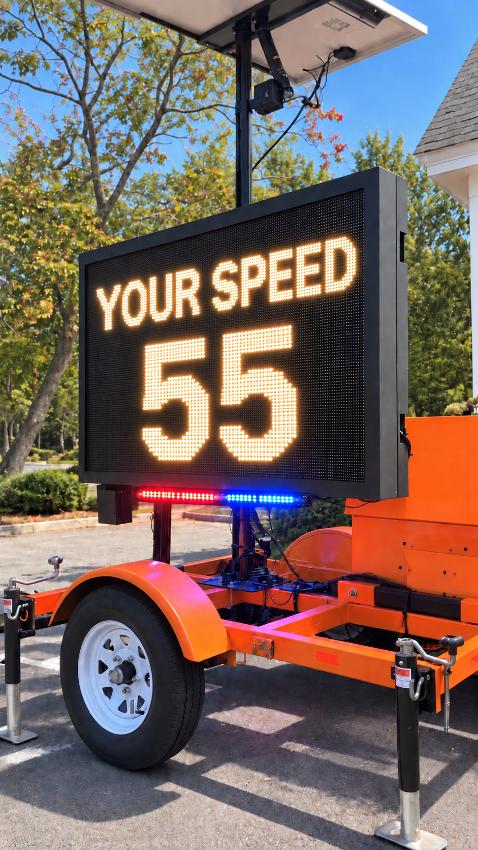 Winstar WRS-3i 3-in-1 Traffic Control Trailer