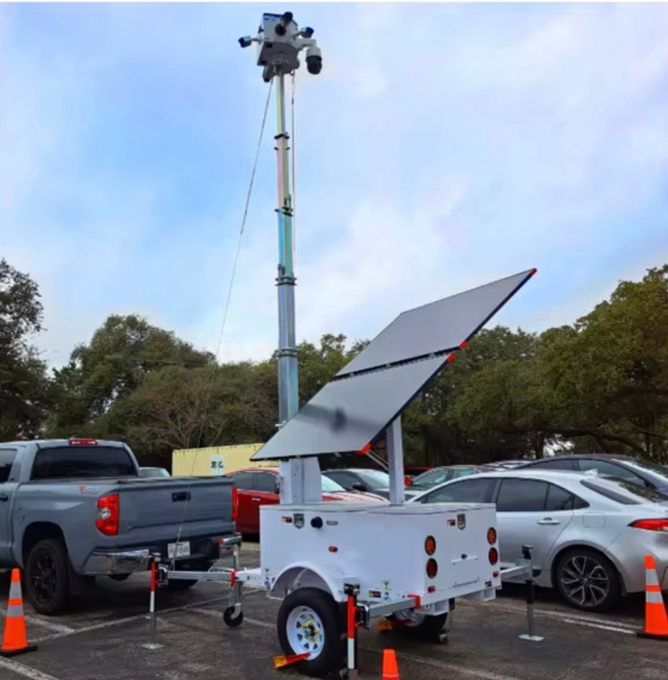 Winstar Municipal Mobile Security Surveillance Trailer