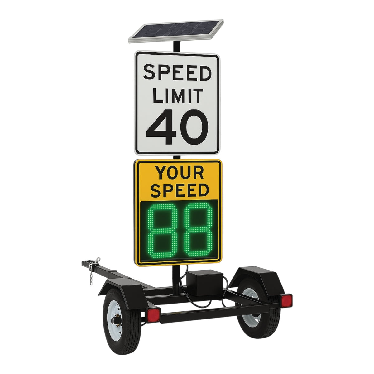 Winstar ST-400M Full-Height Speed Radar Trailer