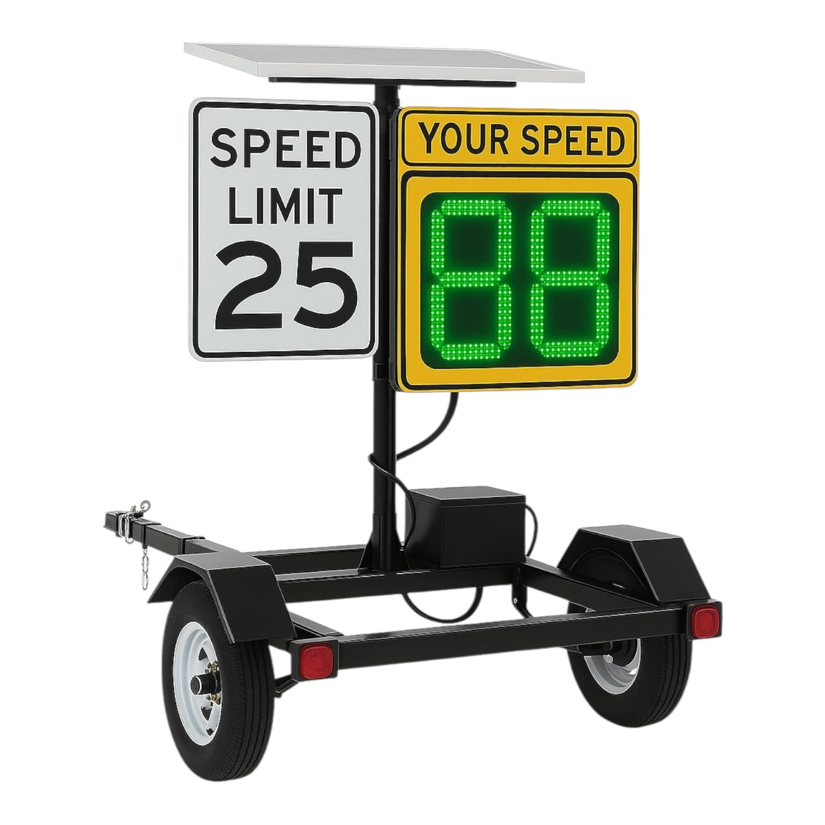Winstar CT-400 Compact Speed Radar Trailer
