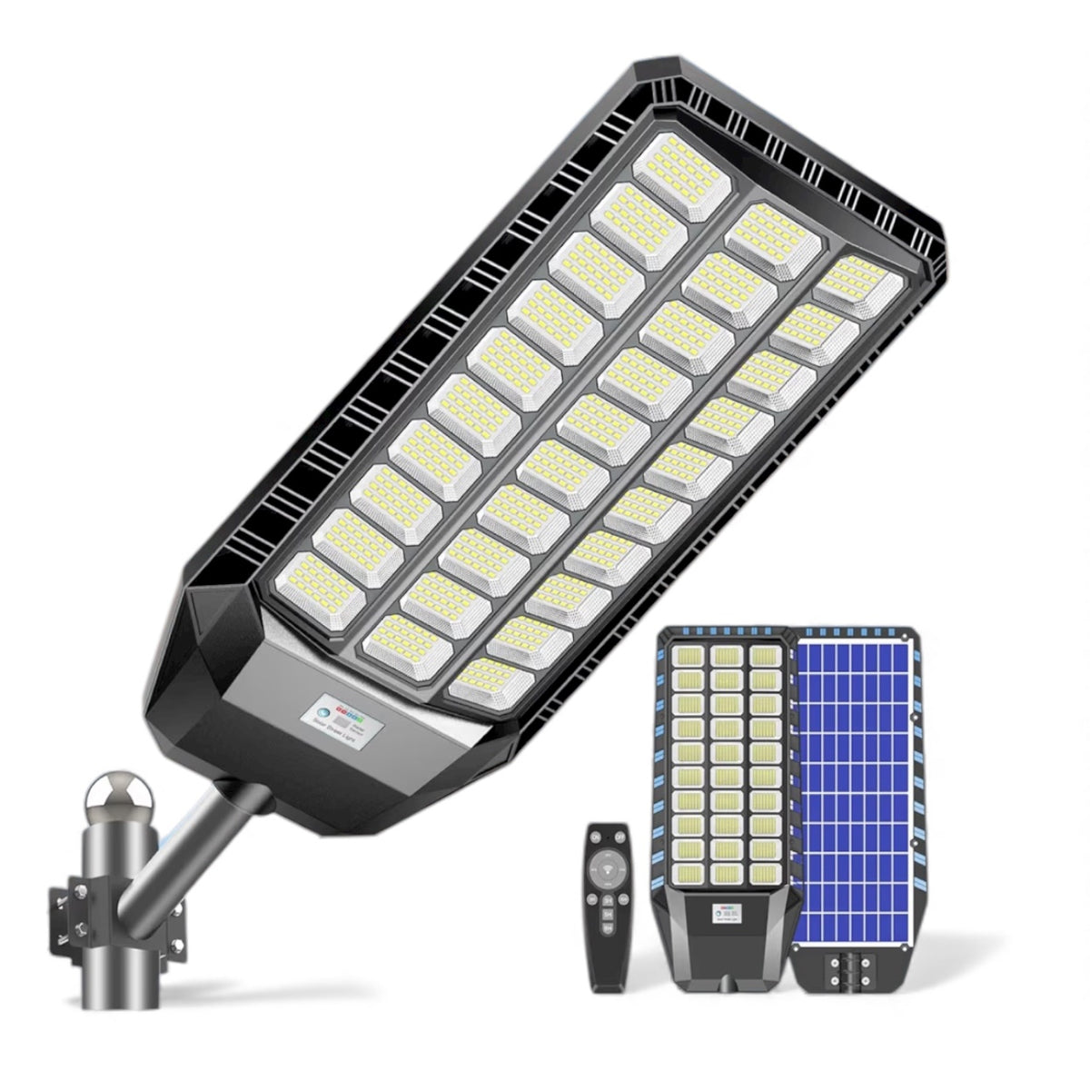 Winstar 4,800 Lumen Solar Street Light with Motion & Timer Control