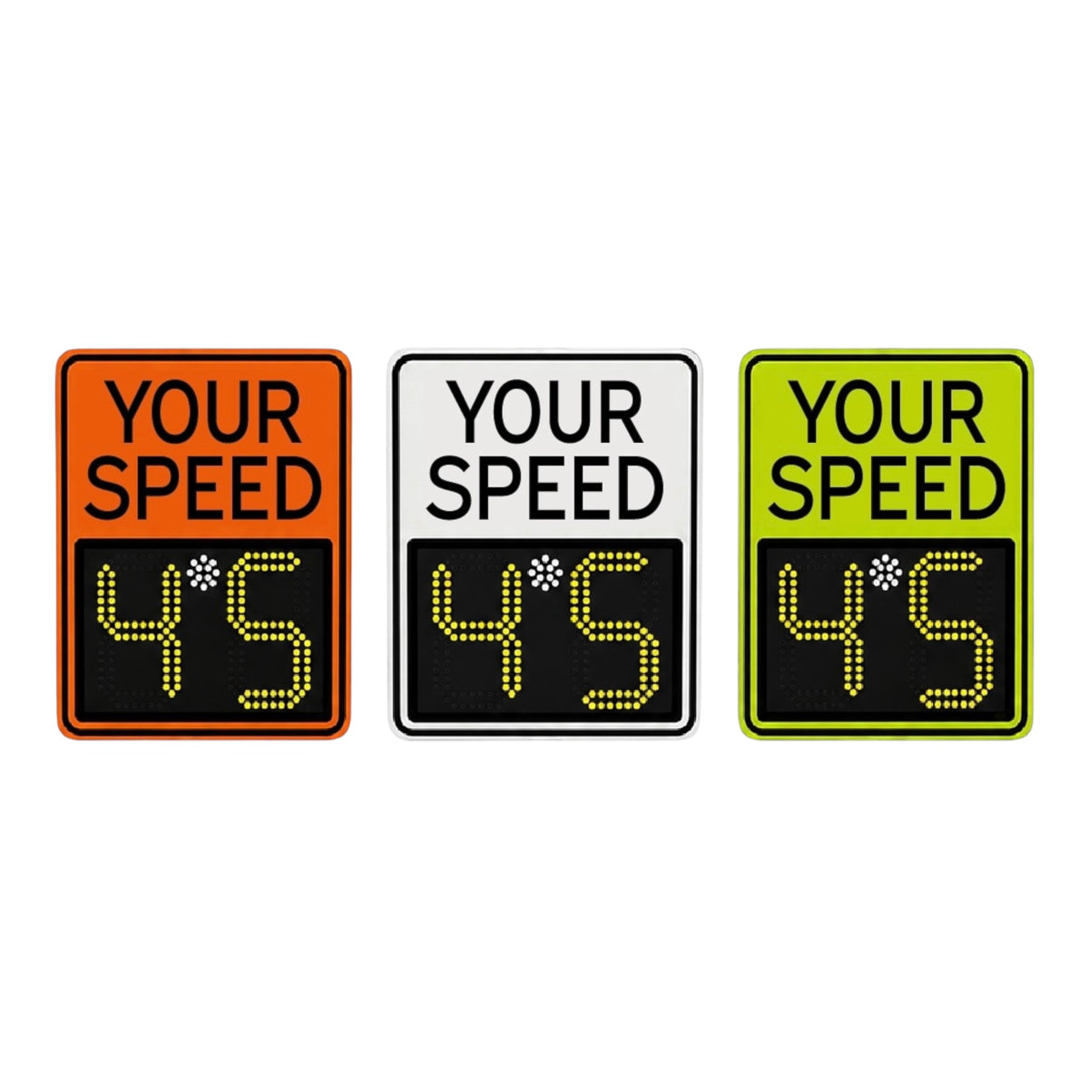 Winstar™ Digital Radar Speed Signs - 26.5" Matrix LED Display