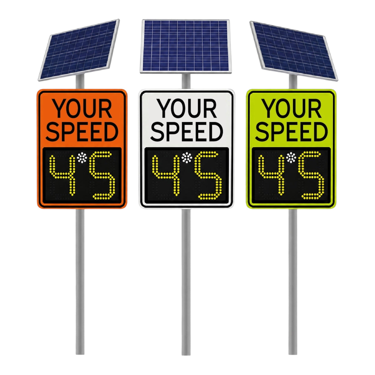 Winstar 11M Digital Radar Speed Sign 23" x 23" (20" Matrix LED Display)
